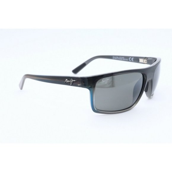 Maui Jim Byron Bay MJ 746-03F Square Marlin Sunglasses Gray Polarized le… - Picture 3 of 6